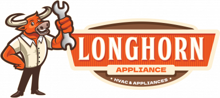 Long Horn Logo With Mascot